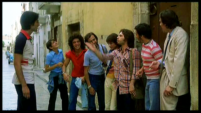 con il cast di "Tutto l'amore che c'è" (2000) di Sergio Rubini